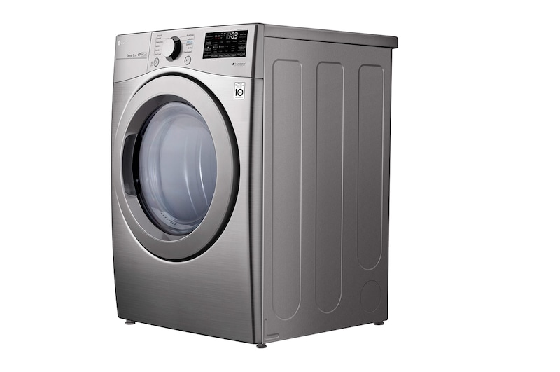 LG Secadora a Gas Carga Frontal 20kg Smart Diagnosis Color Silver, DF20VV2W