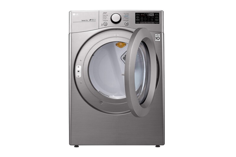 LG Secadora Eléctrica Carga Frontal 20kg Smart Diagnosis, Color Silver, DF20VV2WE