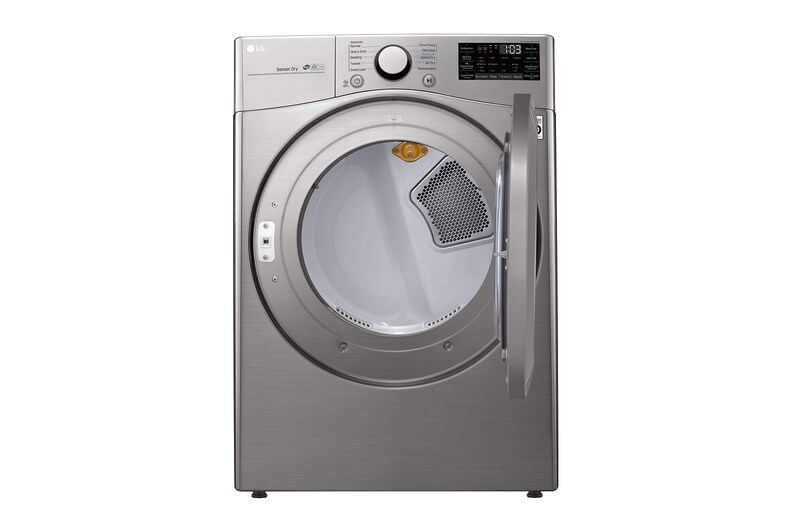 LG Secadora Eléctrica Carga Frontal 20kg Smart Diagnosis, Color Silver, DF20VV2WE