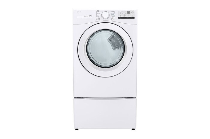 LG Secadora Eléctrica Carga Frontal 20kg Smart Diagnosis, Color Blanco, DF20WV2EW