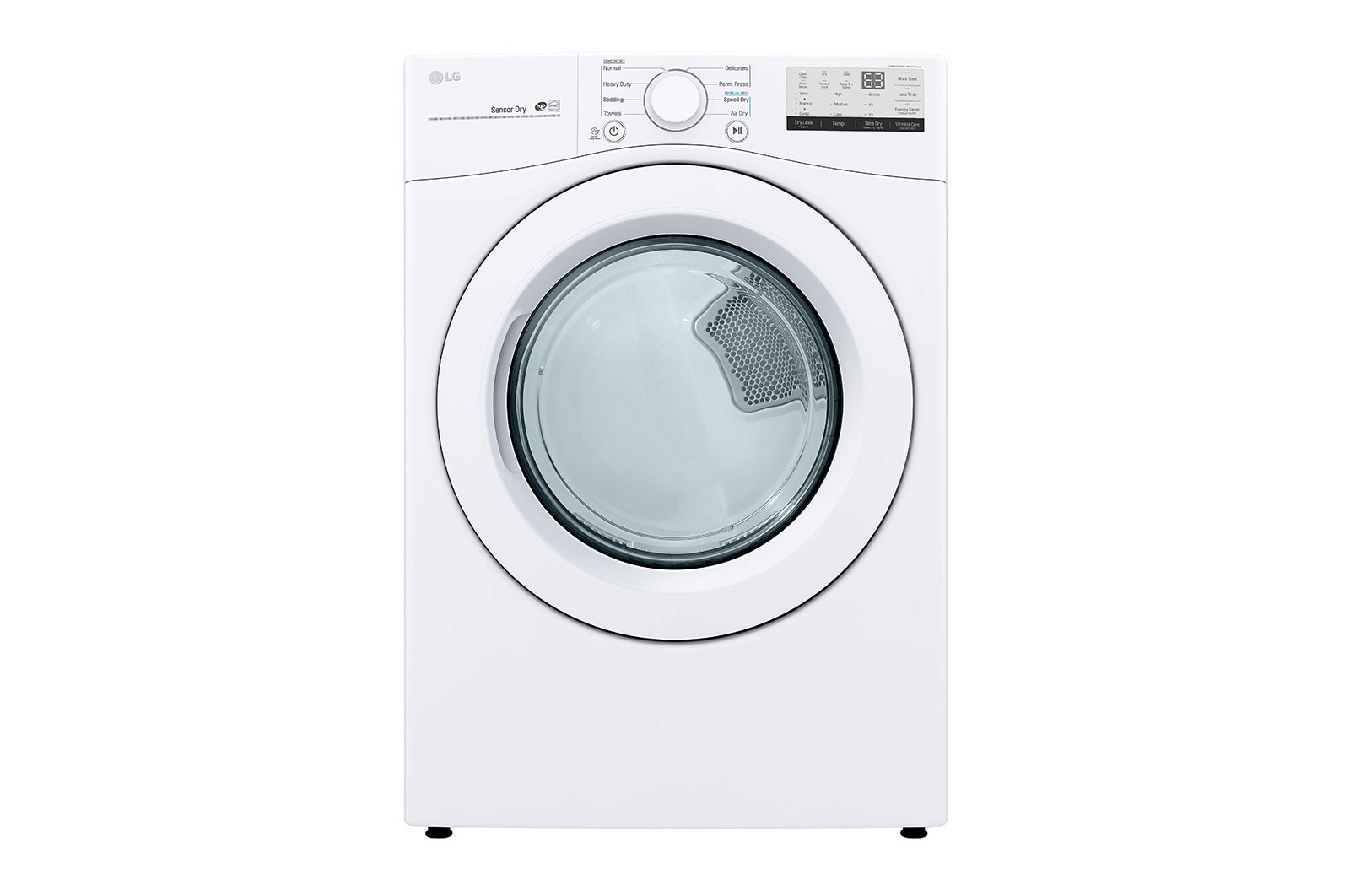 LG 20kg Secadora Eléctrica de Carga Frontal & Smart Diagnosis, Color Blanco, DF20WV2EW