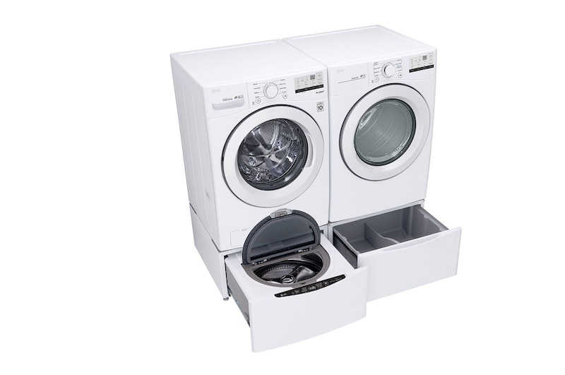 LG Secadora Eléctrica Carga Frontal 20kg Smart Diagnosis, Color Blanco, DF20WV2EW