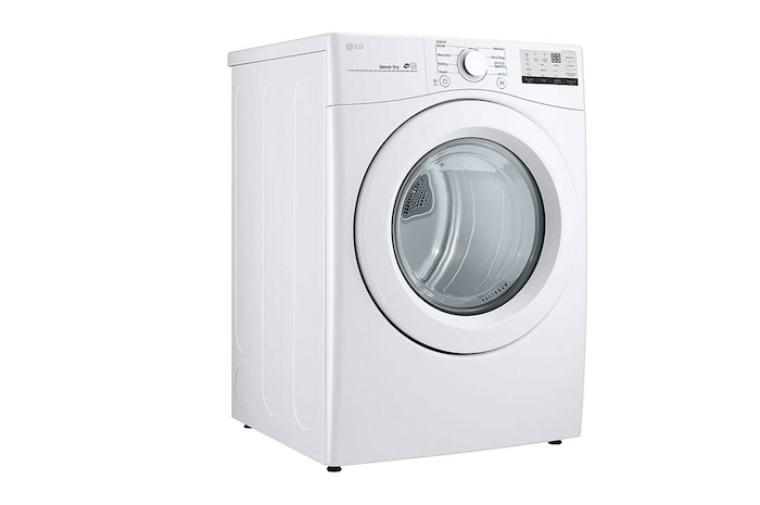 LG 20kg Secadora a Gas de Carga Frontal & Smart Diagnosis, Color Blanco, DF20WV2W