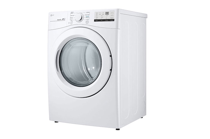 LG 20kg Secadora a Gas de Carga Frontal & Smart Diagnosis, Color Blanco, DF20WV2W