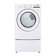 LG 20kg Secadora a Gas de Carga Frontal & Smart Diagnosis, Color Blanco, DF20WV2W