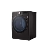 LG 22kg Secadora a Gas de Carga Frontal con TurboSteam™ & SmartThinQ(Wi-Fi), Color Acero Negro, DF22BV2BR