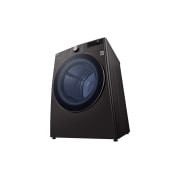 LG 22kg Secadora a Gas de Carga Frontal con TurboSteam™ & SmartThinQ(Wi-Fi), Color Acero Negro, DF22BV2BR