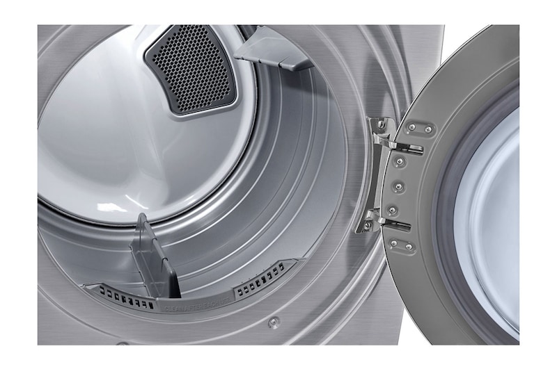 LG 20kg Secadora a Gas de Carga Frontal con Vapor & SmartThinQ(Wi-Fi), Color Acero, DF22VV2SBG