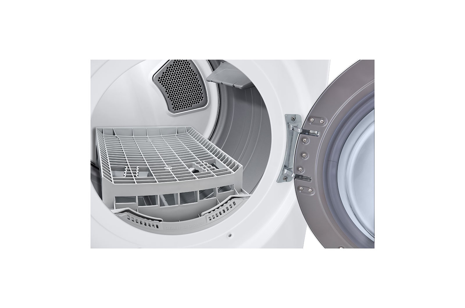 LG Secadora a Gas Carga Frontal 22kg, Sensor de Secado, ThinQ™ - Blanco, DF22WV2BR.ABWEECD