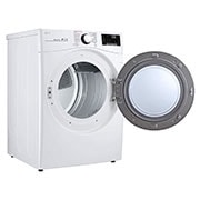 LG Secadora Carga Frontal con Sensor de secado Sensor Dry y conectividad ThinQ™ 22 Kg - Blanco, DF22WV2BR.ABWEECD