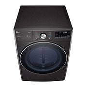 LG Secadora Eléctrica Carga Frontal 7.4p³ TurboSteam™ ThinQ™ Color Negro, DF25BFXS6BE