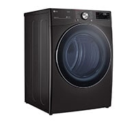 LG Secadora Eléctrica Carga Frontal 7.4p³ TurboSteam™ ThinQ™ Color Negro, DF25BFXS6BE