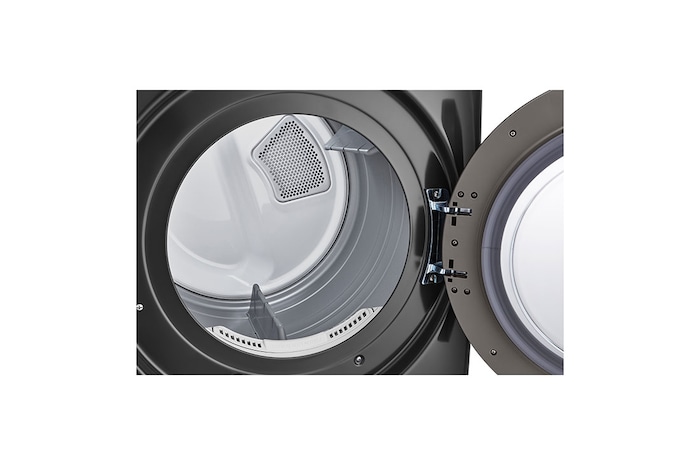 LG Secadora Eléctrica Carga Frontal 7.4pᶟ Sensor Dry Smart Diagnosis™ Middle Black, DF50MV2S6WE