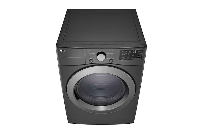LG Secadora Eléctrica Carga Frontal 7.4pᶟ Sensor Dry Smart Diagnosis™ Middle Black, DF50MV2S6WE