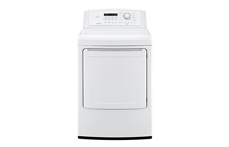 Front view of 7.3 CU. FT. ULTRA GRAN CAPACIDAD DE LA SECADORA CON SENSOR DRY (ELECTRIC) DLE4870W