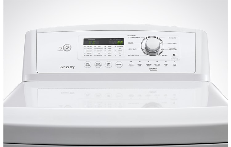 LG 7.3 CU. FT. ULTRA GRAN CAPACIDAD DE LA SECADORA CON SENSOR DRY (ELECTRIC), DLE4870W