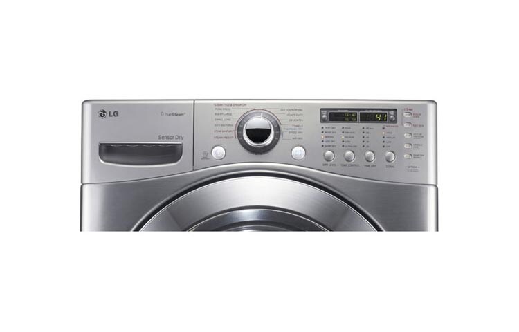 LG 7.4 PIES CÚBICOS ULTRA-LARGE CAPACITY STEAMDRYER ™ CON NEVERUST ™ TAMBOR DE ACERO INOXIDABLE (ELECTRIC), DLEX3360V