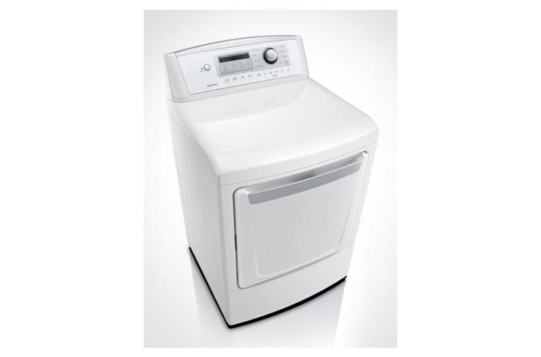 LG 7.3 cu. ft. Ultra Large High Efficiency Dryer w/ Sensor Dry Technology, DLG4971W