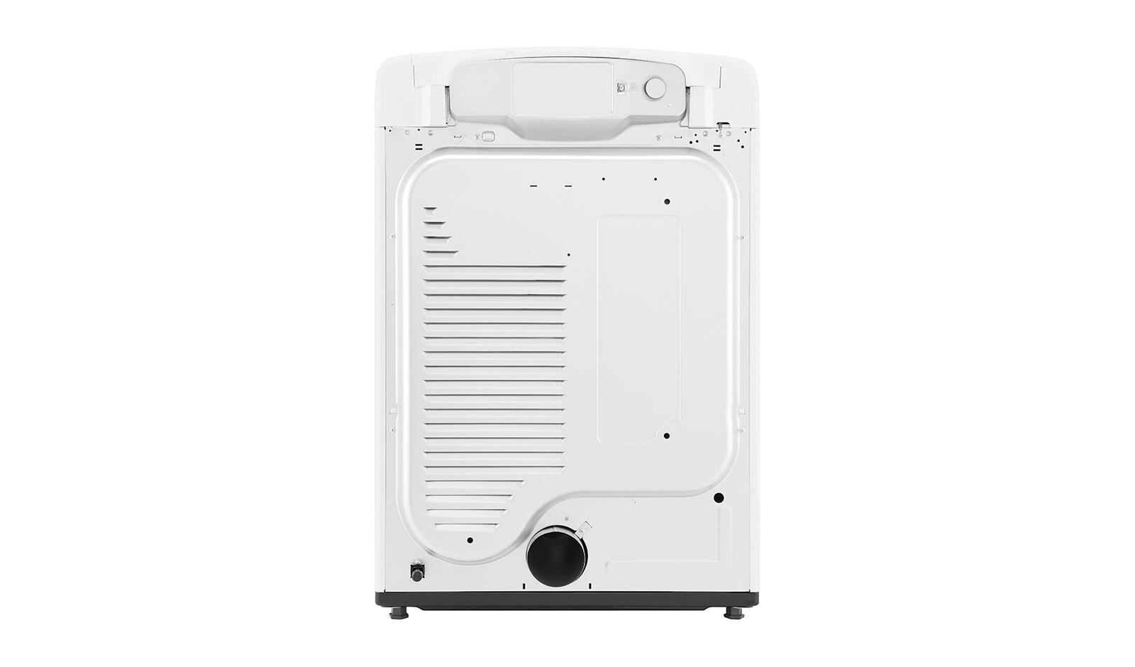 LG 21kg Secadora a Gas de Carga Frontal & Smart Diagnosis, Color Blanco, DT21VSE