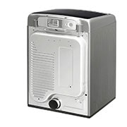LG 22kg Secadora Carga Frontal con ciclos de vapor Turbo Steam, Sensor Dry y Smart Diagnosis™ con color Acero, DT22VSSG