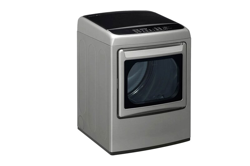 LG 22kg Secadora Carga Frontal con ciclos de vapor Turbo Steam, Sensor Dry y Smart Diagnosis™ con color Acero, DT22VSSG