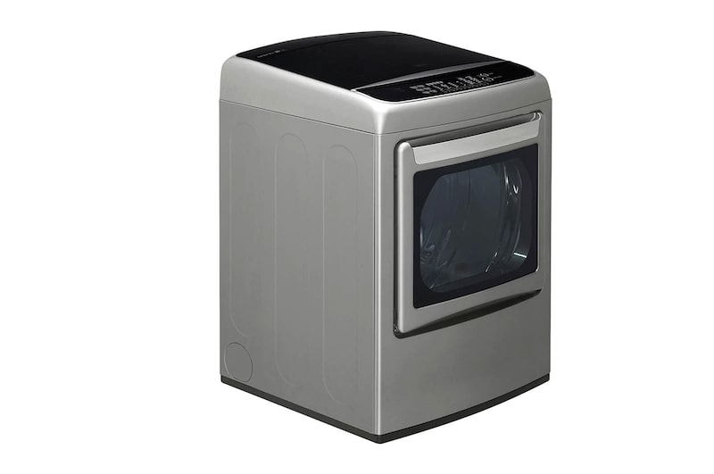 LG 22kg Secadora Carga Frontal con ciclos de vapor Turbo Steam, Sensor Dry y Smart Diagnosis™ con color Acero, DT22VSSG