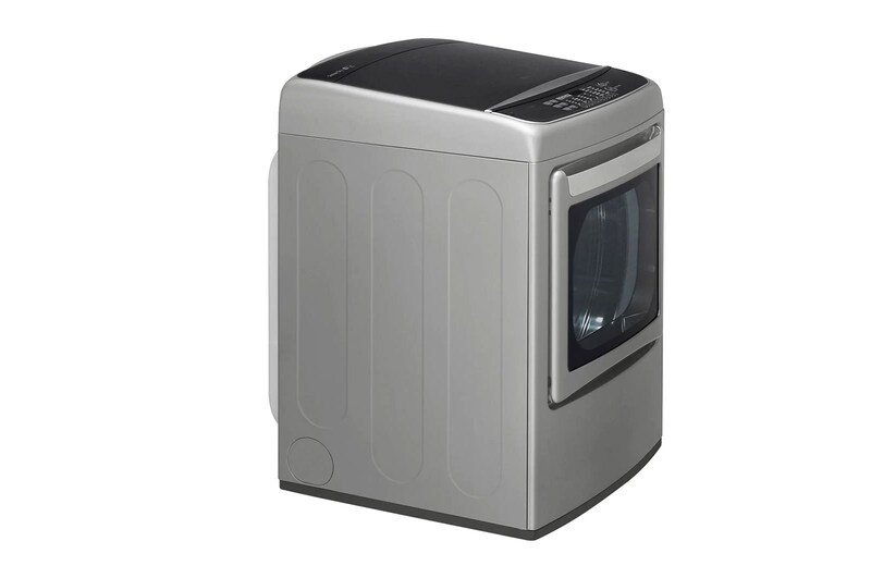 LG 22kg Secadora Carga Frontal con ciclos de vapor Turbo Steam, Sensor Dry y Smart Diagnosis™ con color Acero, DT22VSSG