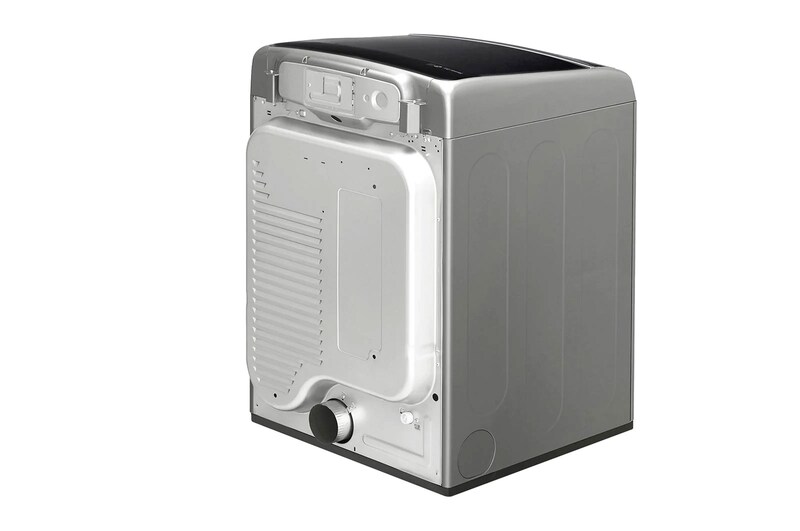 LG 22kg Secadora Carga Frontal con ciclos de vapor Turbo Steam, Sensor Dry y Smart Diagnosis™ con color Acero, DT22VSSG