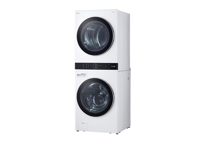 LG Torre de lavado WashTower™ 22kg (lavado)/ 22kg (Secado Electrica) AI Direct Drive™, Steam, Color Blanco, WK22WS6E