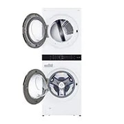 LG Torre de lavado WashTower™ 22kg (lavado)/ 22kg (Secado) AI Direct Drive™, Steam, Color Blanco, WK22WS6