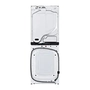 LG Torre de lavado WashTower™ 22kg (lavado)/ 22kg (Secado) AI Direct Drive™, Steam, Color Blanco, WK22WS6