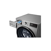 LG Lavadora Secadora Carga Frontal 14Kg/8Kg LG WD14VV3S6C 6 Motion DD Motor Inverter AI Direct Drive color Acero ThinQ™, WD14VV3S6C