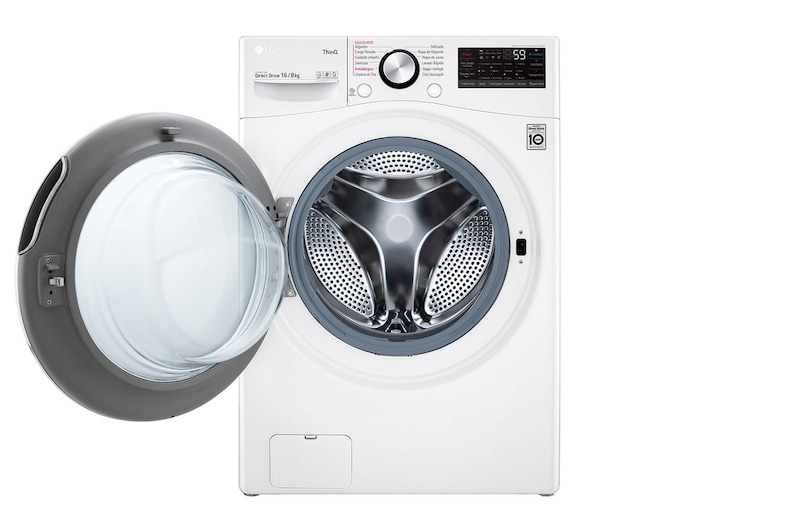 LG Lavadora secadora de 16 KG con tecnología AI DD™ y TurboWash, WD16WG2S6