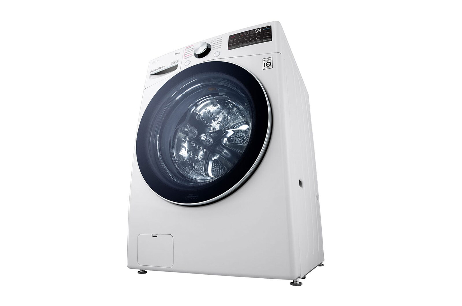 LG Lavadora secadora de 16 KG con tecnología AI DD™ y TurboWash, WD16WG2S6