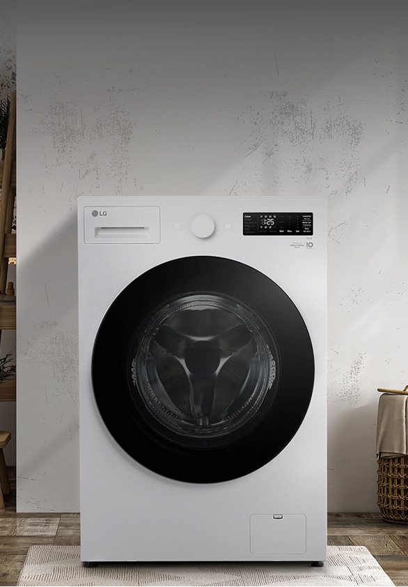 Muestra la imagen del interior de la lavadora