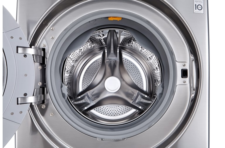 LG Lavadora/Secadora Carga Frontal, 20/11kg, 6MotionDD, TurboWash™, color Tipo Acero Inox, WD20VVS6