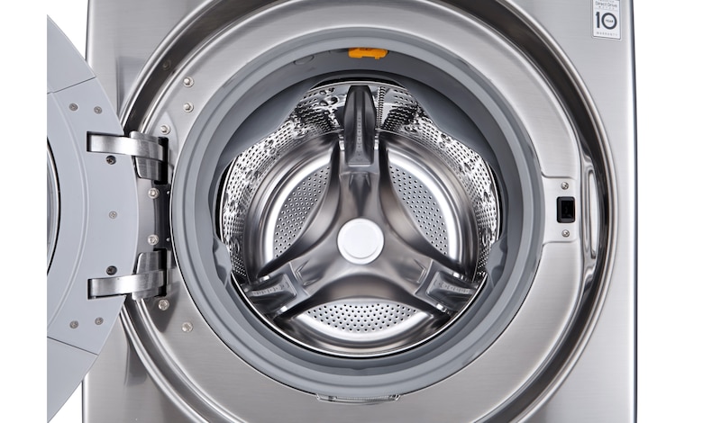 LG Lavadora/Secadora Carga Frontal, 20/11kg, 6MotionDD, TurboWash™, color Tipo Acero Inox, WD20VVS6
