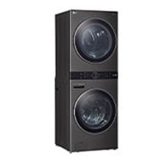 LG Torre de Lavado WashTower™ 22kg (lavado)/ 22kg (Secado) AI Direct Drive™, Steam, Color Acero Negro, WK22BS6