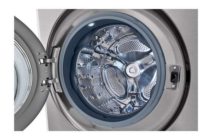 LG Torre de lavado WashTower™ (Lavadora y Secadora) LG Carga Frontal Inverter AI DD (Con Inteligencia Artificial) y Conectividad LG ThinQ 22Kg / 22Kg - Silver, WK22VS6P