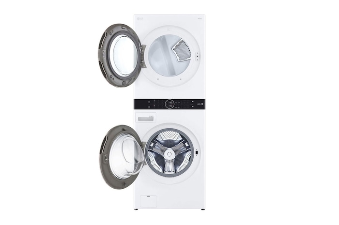 Front view open door