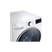 LG Lavadora CargaFrontal 22kg  6Motion DD Color Blanco ThinQ™, WM22WV26R