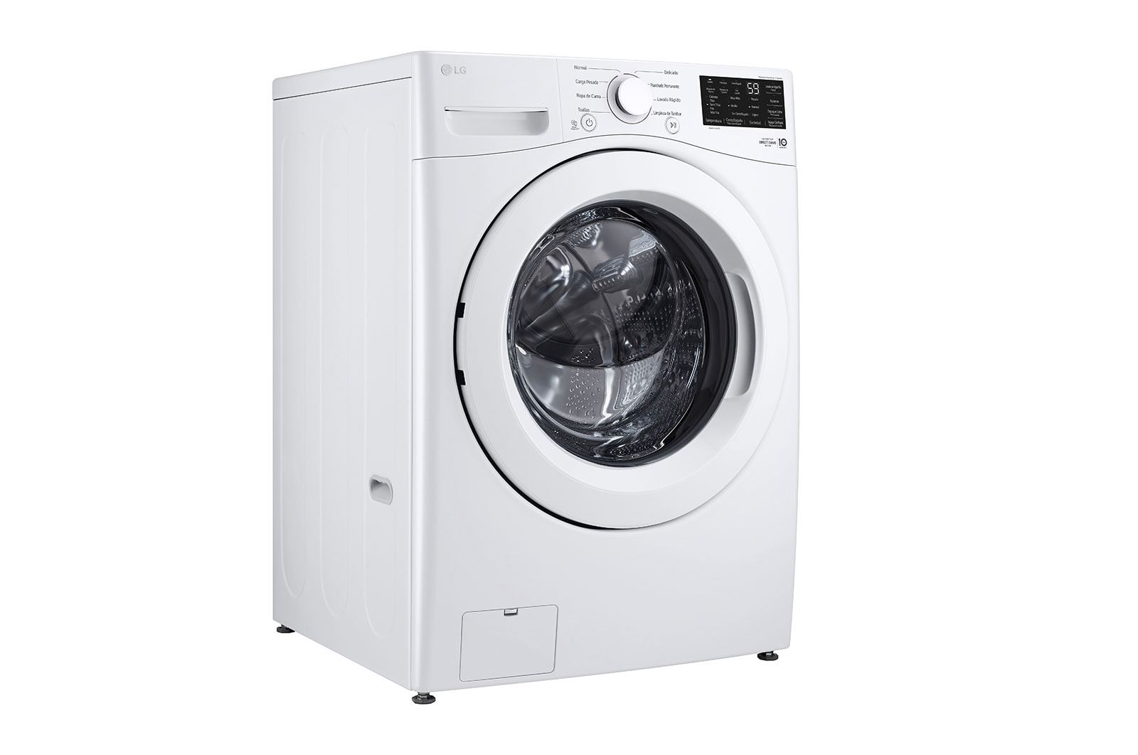 LG Lavadora LG, Smart Diagnosis™, 6 Motion DD, Middle Black\t, WM25MV2S6W