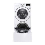 LG 4.5cu.ft Lavadora Carga Frontal Con Direct Drive Inverter & ThinQ, Color Blanco, WM3500CW