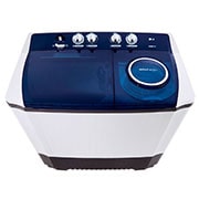 LG Lavadora Doble tina Carga Superior 16.5Kg/10kg  Filtro Atrapa pelusas Wind Jet Dry color Blanco , WP17WAR