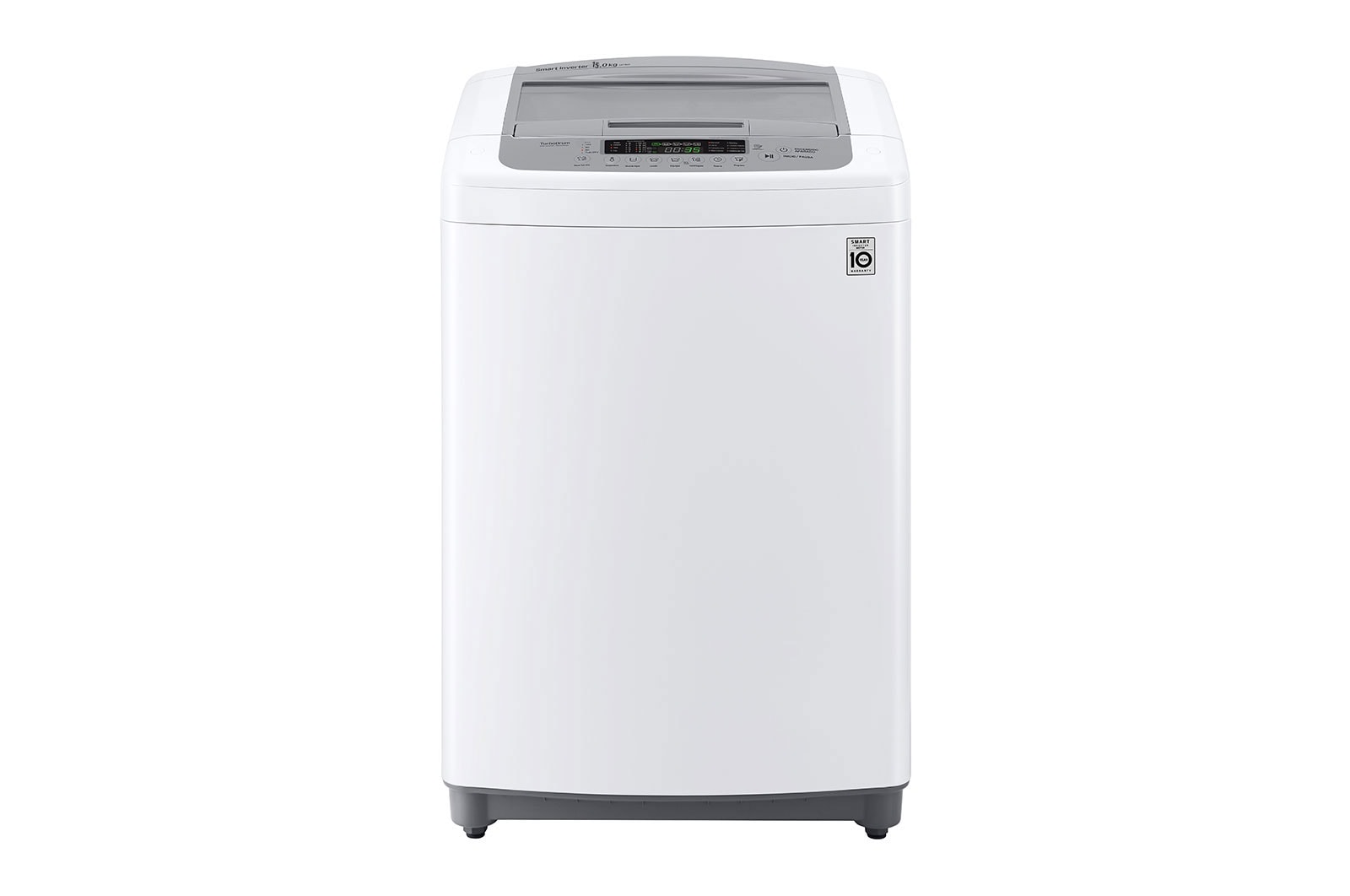 LG 15kg Lavadora Carga Superior, Smart Inverter, Smart Motion, TurboDrum™, Color Blanco, WT15WPBK