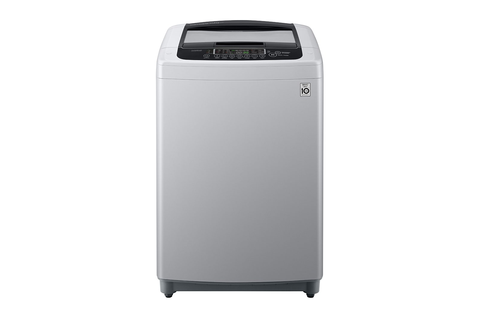 LG Lavadora LG Carga Superior Smart Inverter con LG TurboDrum 17 Kg - Gris, WT17DPBK