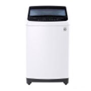 Front view of 17kg Lavadora Carga Superior, Smart Inverter, Smart Motion, TurboDrum™, Color Blanco WT17WSBP