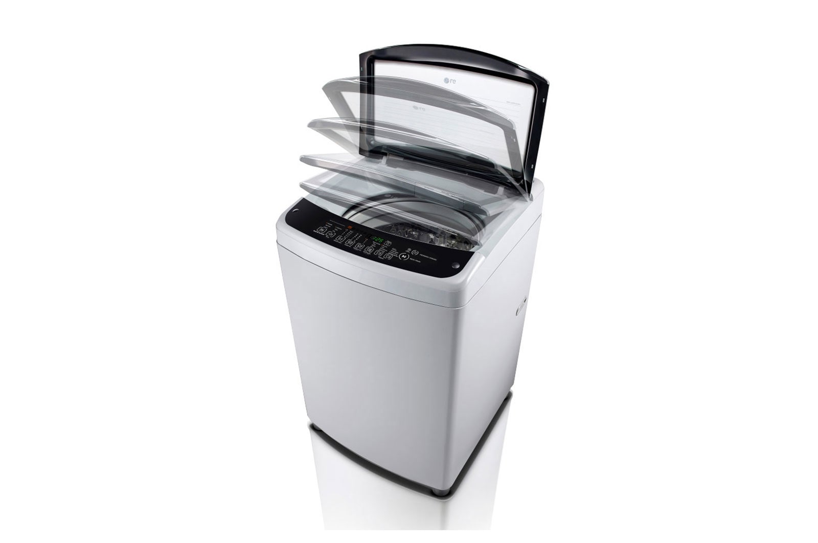 LG Lavadora Smart Inverter de Carga Superior, Capacidad 18kgs, SmartMotion™, TurboDrum™, color gris, WT18DSB