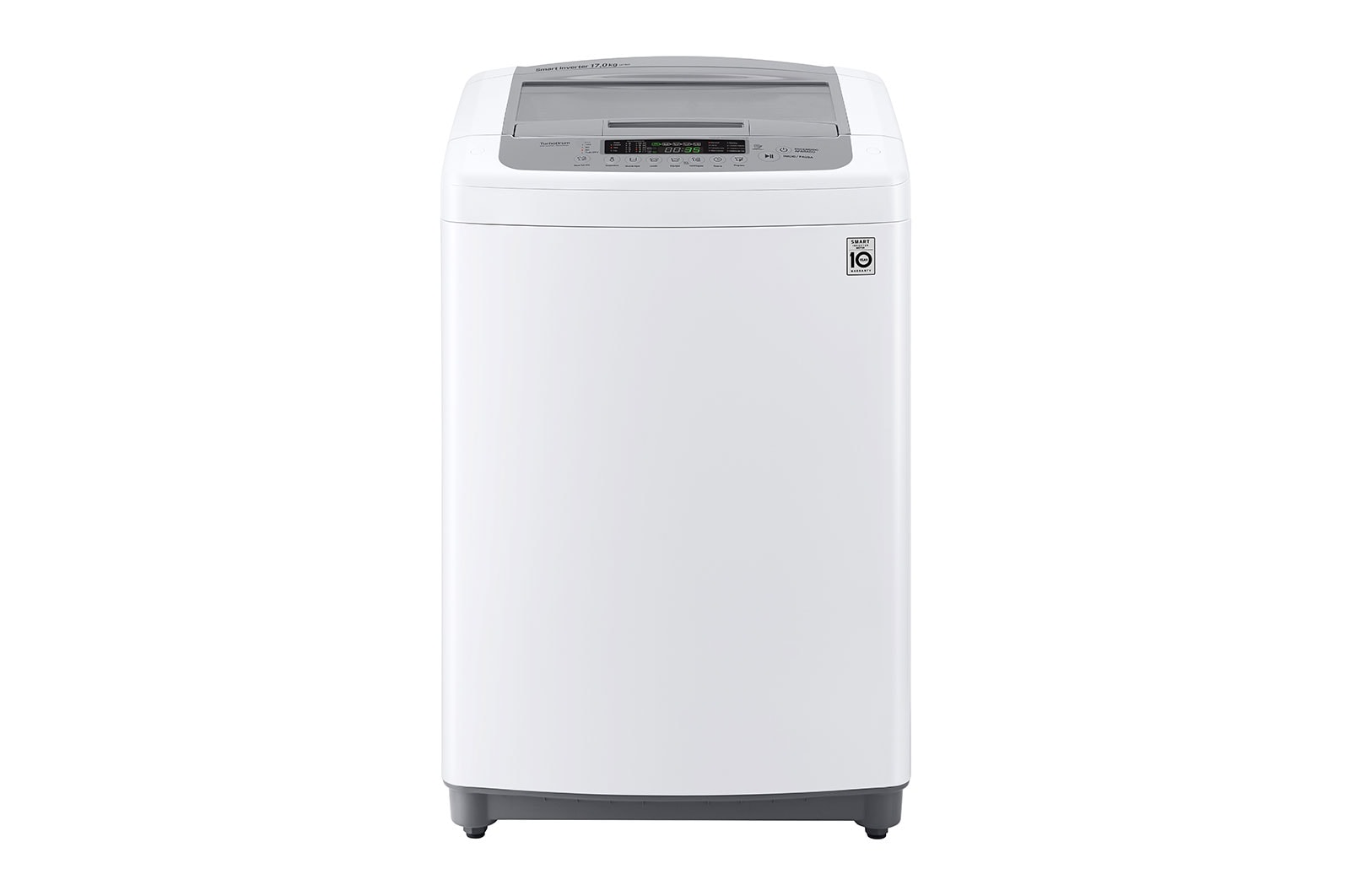 LG 17kg Lavadora Carga Superior, Smart Inverter, Smart Motion, TurboDrum™, Color Blanco, WT18WVTM