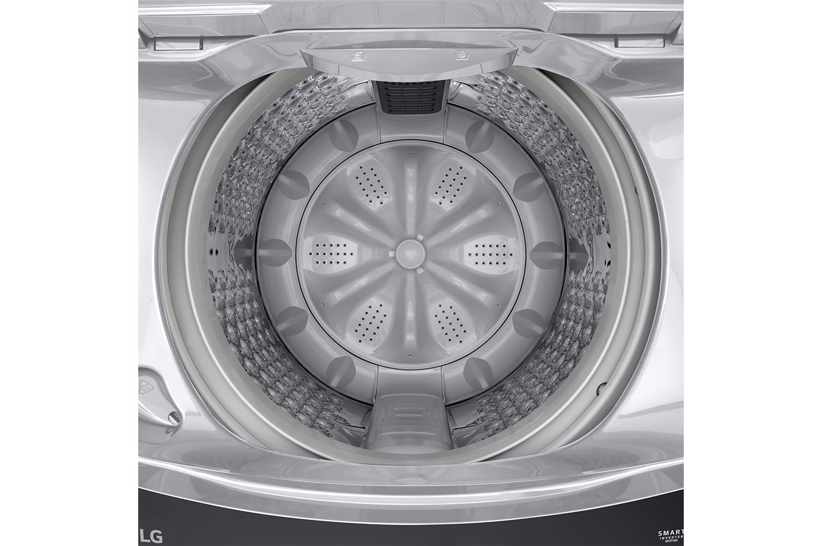 LG Lavadora Carga Superior 19KG  Smart Diagnosis™ TurboDrum™ Gris , WT19DVTM